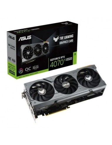 Asus TUF Gaming GeForce RTX 4070 Ti SUPER OC Edition 16GB GDDR6X DLSS3 Tarjeta Gráfica