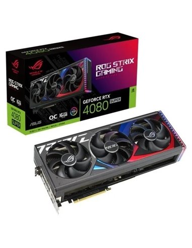 Asus ROG Strix GeForce RTX 4080 SUPER OC Edition 16GB GDDR6X DLSS3 Tarjeta Gráfica