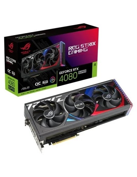 Asus ROG Strix GeForce RTX 4080 SUPER OC Edition 16GB GDDR6X DLSS3 Tarjeta Gráfica