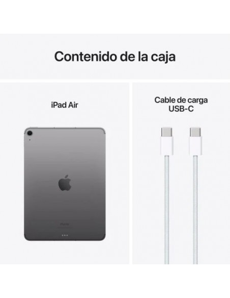 Apple iPad Air 2024 11" WiFi + Cellular 128GB Gris Espacial