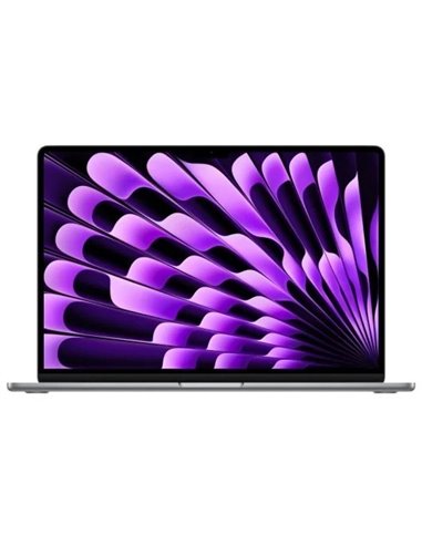 Apple MacBook Air Apple M3/ 8GB/ 256GB SSD/ GPU 10 Núcleos/ 15.3" Gris Espacial