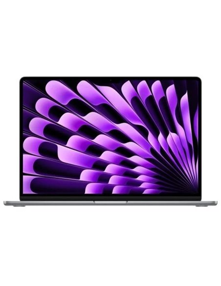 Apple MacBook Air Apple M3/ 8GB/ 256GB SSD/ GPU 10 Núcleos/ 15.3" Gris Espacial