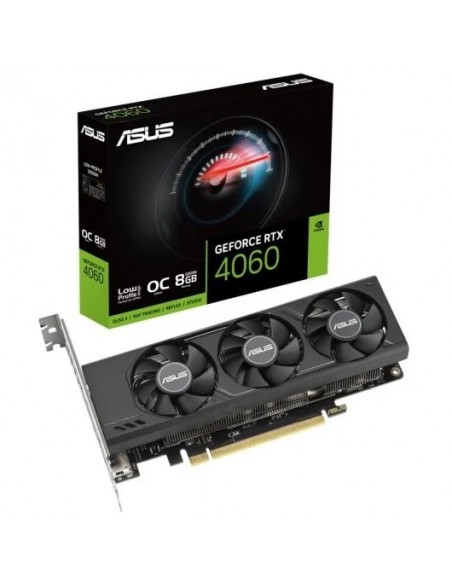 Asu GeForce RTX 4060 LP BRK OC Edition 8GB GDDR6 DLSS3 Tarjeta Gráfica