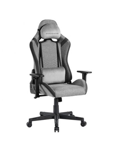 Mars Gaming MGC-Pro Fabric Silla Gaming Transpirable Negra