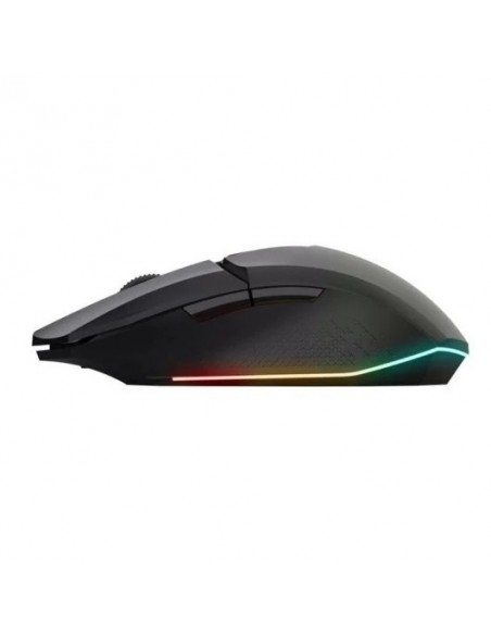 Trust GXT 794 Pack Gaming Teclado TKL RGB Negro + Ratón Inalámbrico RGB Negro + Alfombrilla Negra