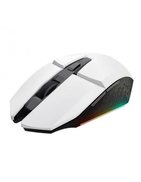 Trust GXT 794W Pack Gaming Teclado TKL RGB Blanco + Ratón Inalámbrico RGB Blanco + Alfombrilla Negra