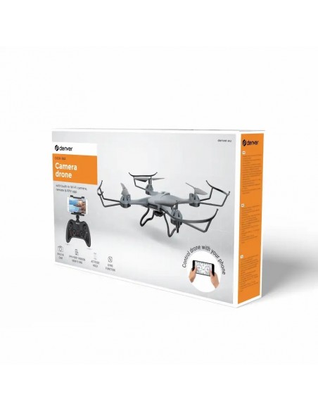 Denver DCW-362 Dron con función Wi-Fi, Cámara y Giroscopio