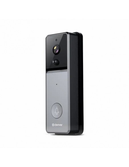 Denver VDB-216MK2 Videoportero con función Wi-Fi (compatible con Tuya) y Timbre Interior