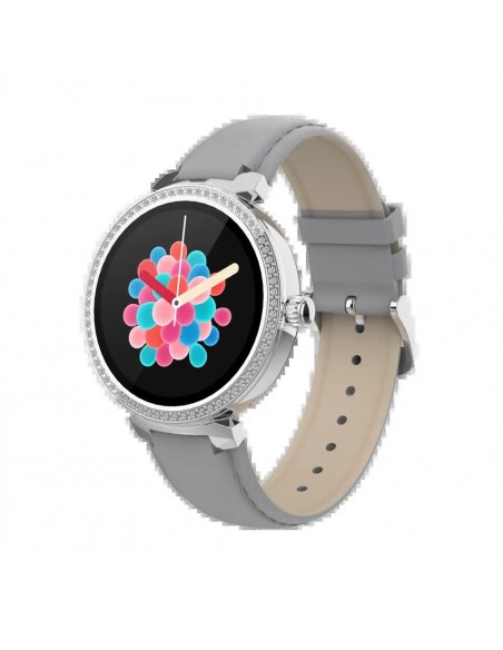 Denver SWC-342GR Smartwatch con Sensor de Frecuencia Cardíaca y Oxígeno en Sangre