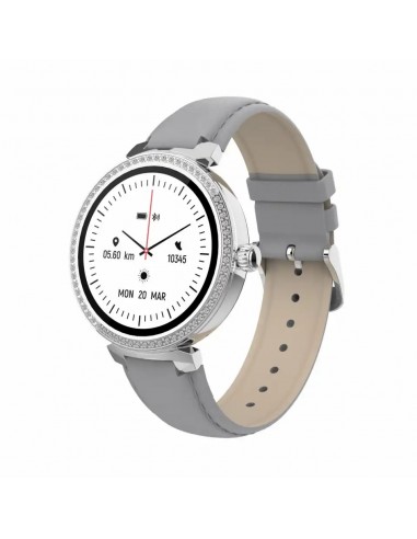 Denver SWC-342GR Smartwatch con Sensor de Frecuencia Cardíaca y Oxígeno en Sangre