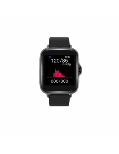 Denver SWC-156MK2 Smartwatch Pantalla 1.44" Sensor de Frecuencia Cardíaca y Función de Llamada Bluetooth Negro