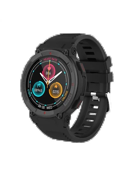 Denver SWG-339 Smartwatch Pantalla 1.39" Sensor de Frecuencia Cardíaca y Función de Llamada Bluetooth Negro