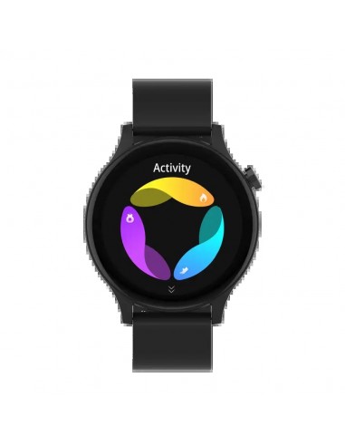 Denver SWC-338B Smartwatch Pantalla 1.38" Sensor de Frecuencia Cardíaca y Función de Llamada Bluetooth Negro