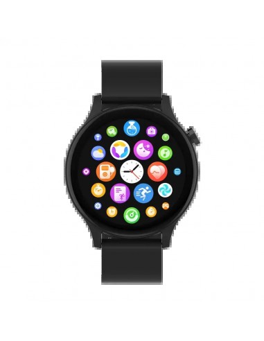 Denver SWC-338B Smartwatch Pantalla 1.38" Sensor de Frecuencia Cardíaca y Función de Llamada Bluetooth Negro