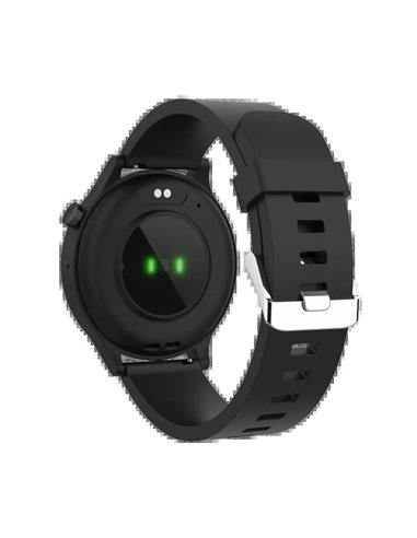 Denver SWC-338B Smartwatch Pantalla 1.38" Sensor de Frecuencia Cardíaca y Función de Llamada Bluetooth Negro
