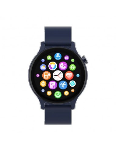Denver SWC-338BU Smartwatch Pantalla 1.38" Sensor de Frecuencia Cardíaca y Función de Llamada Bluetooth Azul