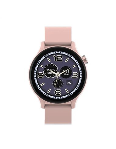 Denver SWC-338RO Smartwatch Pantalla 1.38" Sensor de Frecuencia Cardíaca y Función de Llamada Bluetooth Rosa