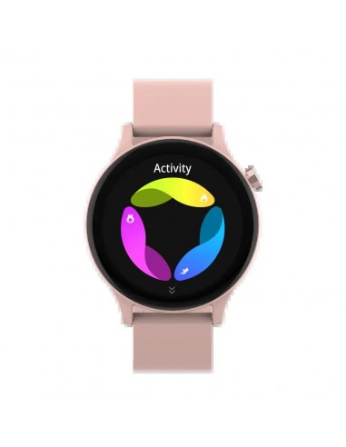 Denver SWC-338RO Smartwatch Pantalla 1.38" Sensor de Frecuencia Cardíaca y Función de Llamada Bluetooth Rosa