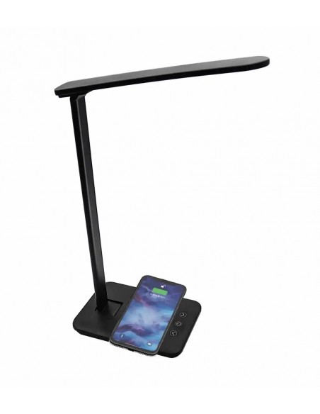 Denver LQI-105 Lámpara de escritorio LED con Cargador Inalámbrico