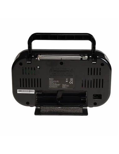 Denver TR-51W Radio FM con Sintonización Analógica Blanca
