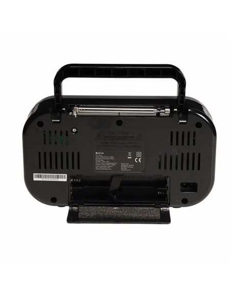 Denver TR-51W Radio FM con Sintonización Analógica Blanca