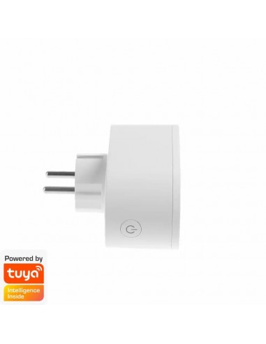 Denver SHP-200MK2 Enchufe Inteligente Compatible con TUYA y Google Assistant/Amazon Alexa
