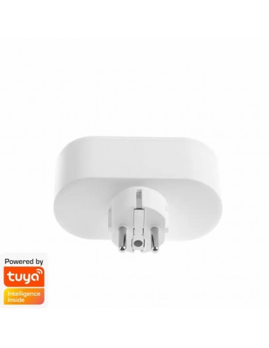 Denver SHP-200MK2 Enchufe Inteligente Compatible con TUYA y Google Assistant/Amazon Alexa