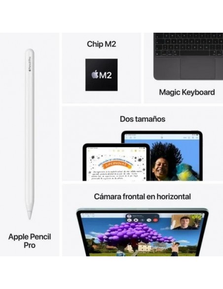 Apple iPad Air 2024 13" WiFi + Cellular 128GB Púrpura
