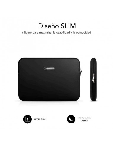 Subblim Funda Business Laptop Sleeve Neopreno V2 15" Negra