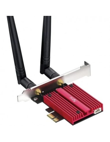 Cudy WE3000S Tarjeta de Red AX5400 Tri-Banda Wi-Fi 6E PCI Express