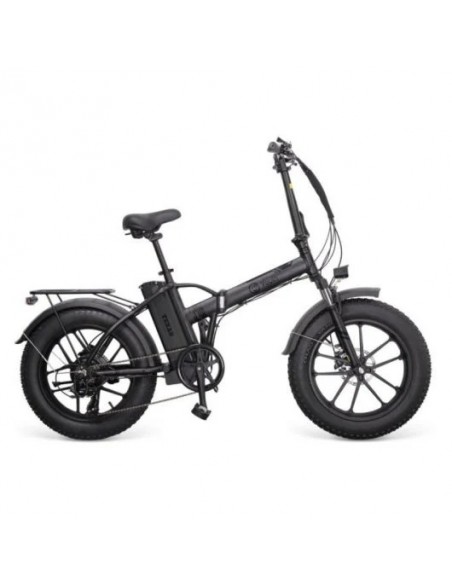Youin Texas Black V3 Bicicleta Eléctrica Urbana Todoterreno Ruedas Fat 20" Plegable Negro