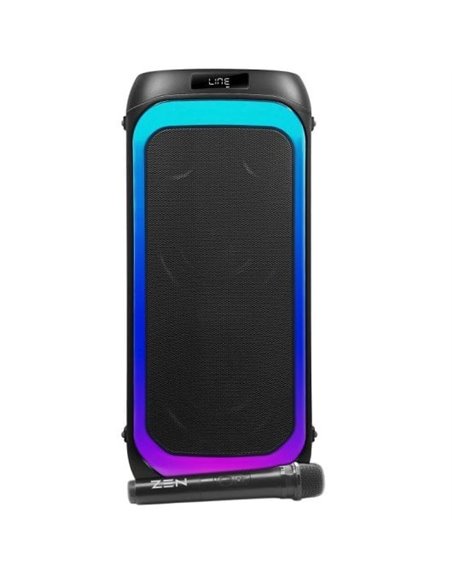 Zen Aero Altavoz Portable Bluetooth LED RGB 350W PMPO + Micrófono