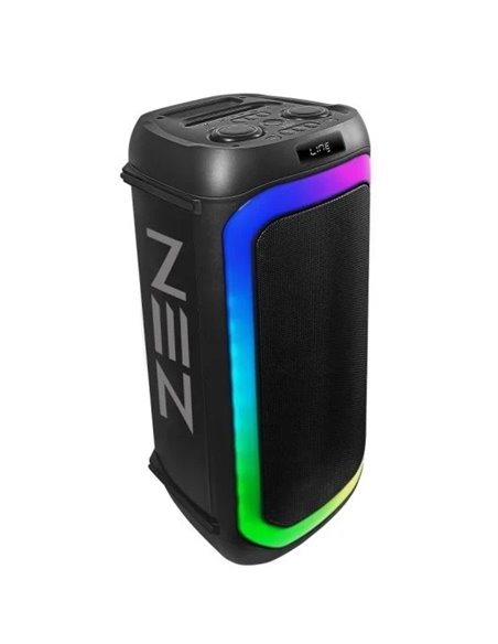 Zen Aero Altavoz Portable Bluetooth LED RGB 350W PMPO + Micrófono