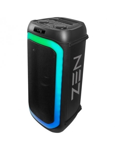 Zen Aero Altavoz Portable Bluetooth LED RGB 350W PMPO + Micrófono