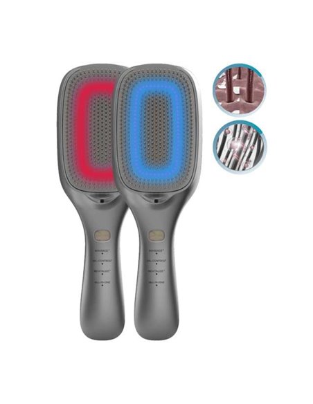Cecotec HairCare Revitalize Aluminum Cepillo Reparador de Cabello con 5 Tecnologías