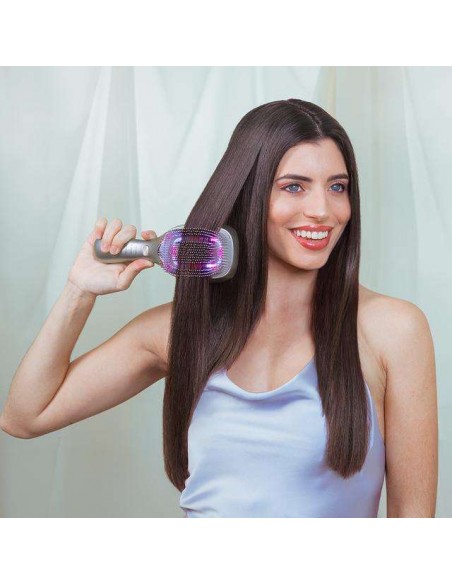 Cecotec HairCare Revitalize Aluminum Cepillo Reparador de Cabello con 5 Tecnologías