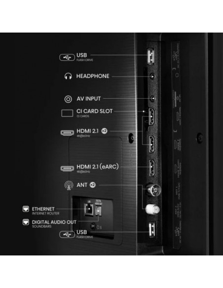 Hisense 85A6N 85" DLED UltraHD 4K HDR10+ Televisor