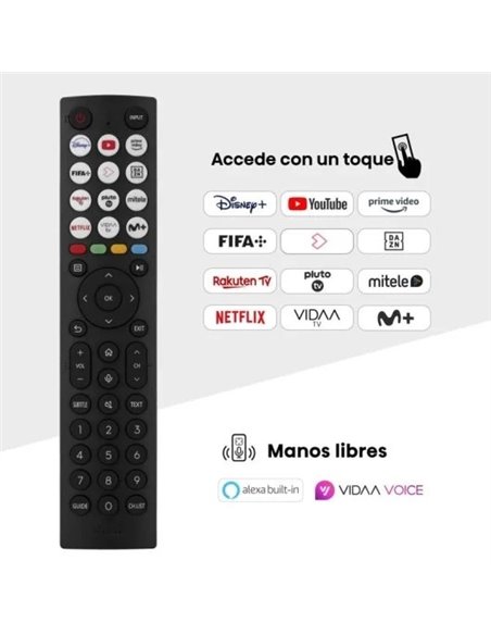 Hisense 75E7NQ 75" QLED UltraHD 4K HDR10 Televisor