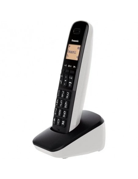 Panasonic KX-TGB610SPW Teléfono Inalámbrico Negro/Blanco