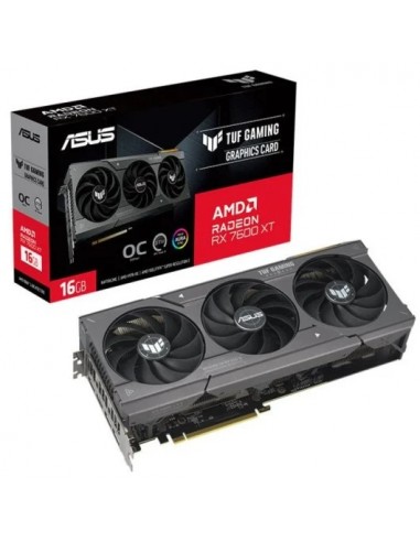 Asus TUF Gaming Radeon RX 7600 XT OC Edition 16GB GDDR6 Tarjeta Gráfica