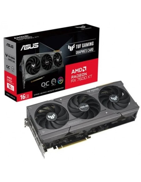 Asus TUF Gaming Radeon RX 7600 XT OC Edition 16GB GDDR6 Tarjeta Gráfica