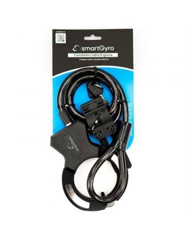 SmartGyro Candado con 2 Llaves para Patinetes Eléctricos y Bicicletas