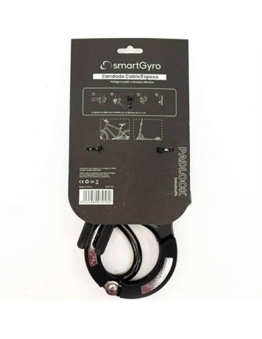 SmartGyro Candado con 2 Llaves para Patinetes Eléctricos y Bicicletas