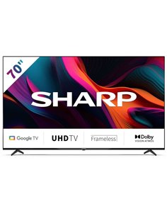 Sharp 70GL4260E 70" LED 4K UltraHD HDR10 Google TV Televisor