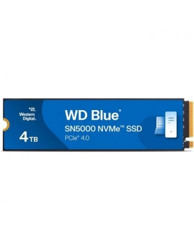 WD Blue SN5000 4TB SSD M.2 PCIe 4.0 NVMe Gen4 Disco Duro