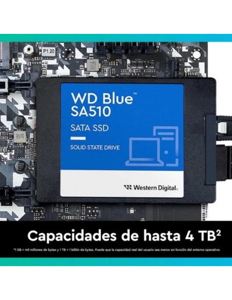 WD Blue SA510 2TB 2.5" SSD SATA 3 Disco Duro