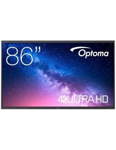 Optoma Premium Creative Touch Serie 5 de 86" Pantalla Interactiva Certificación Google EDLA Táctil