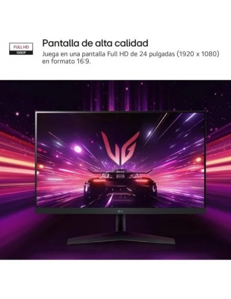 LG UltraGear 24GS60F-B 23.8" LED IPS FullHD 180Hz FreeSync Monitor Gaming