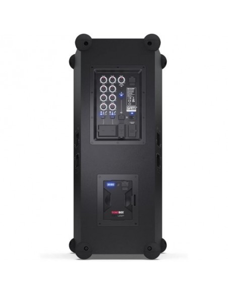 Sharp CP-LS100 SumoBox Altavoz Portátil de Alto Rendimiento 120W Negro