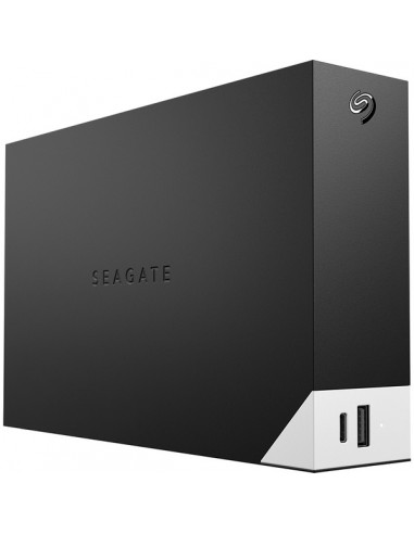 Seagate One Touch Hub 3.5" 14TB USB-A 3.2 con Conector Frontal USB-A/USB-C Negro Disco Duro Externo